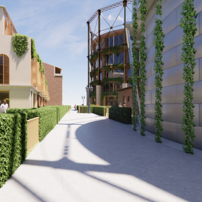 garden axis view